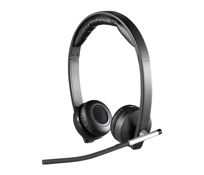 Logitech 981-000517 H820E Business Series Wireless Dual Stereo Headset - Black - Zoom Image 5