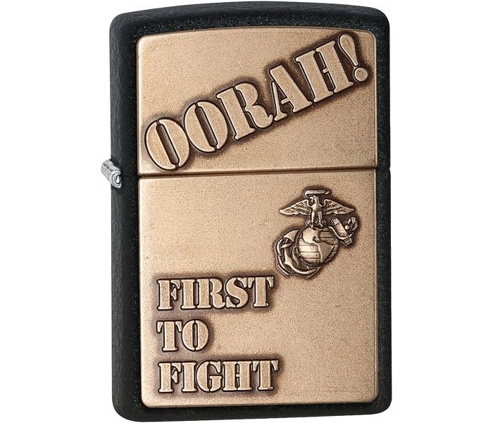 Zippo 28368-236 Marine Corp Lighter Black and Gold - Zoom Image 3