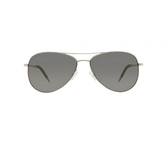 Oliver Peoples 1191S 5036K8 Aviator Silver Frame & Midnight VFX Mirrored Sunglasses for Unisex - Zoom Image