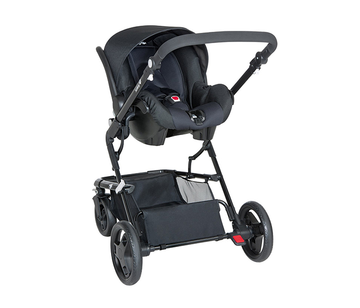 Safety 1st 19227640 Kokoon 2in1 Stroller - Black - Zoom Image 1