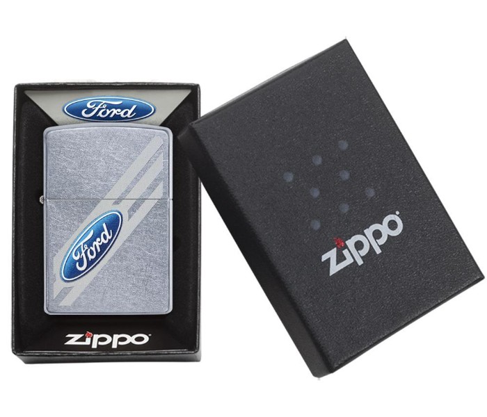 Zippo 29577 Ford Lighter Silver - Zoom Image 3