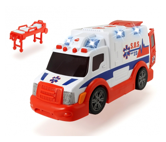 Dickie 203308360 33CM Action Series Ambulance Vechile - White - Zoom Image 2