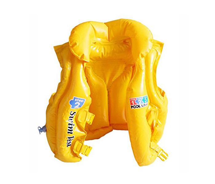 Intex ZX-58660 Deluxe Swimming Pool Vest - Yellow - Zoom Image 1