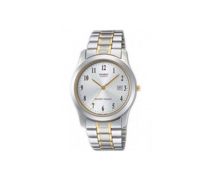 Casio MTP-1141G-7ARDF (CN) Mens Analog Watch Gold and Silver - Zoom Image 2