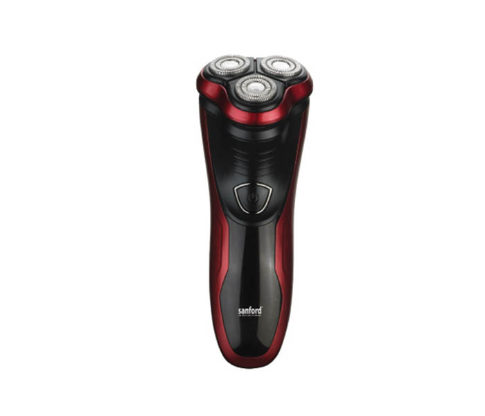 Sanford SF9803MS BS Rechargeable Men shaver, Red & Black - Zoom Image