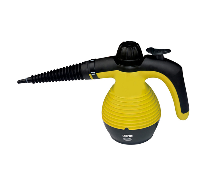 Geepas GSC9687 Steam Cleaner for Doors & Windows, Yellow & Black - Zoom Image