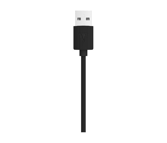 Vidvie CB-410 Data Cable for Apple iPhone - 1 Meter, Black - Zoom Image 1