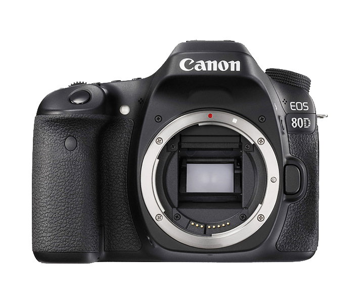 Canon EOS 80D 24.2 MP DSLR Camera with 18-55mm STM Lens - Black - Zoom Image 6