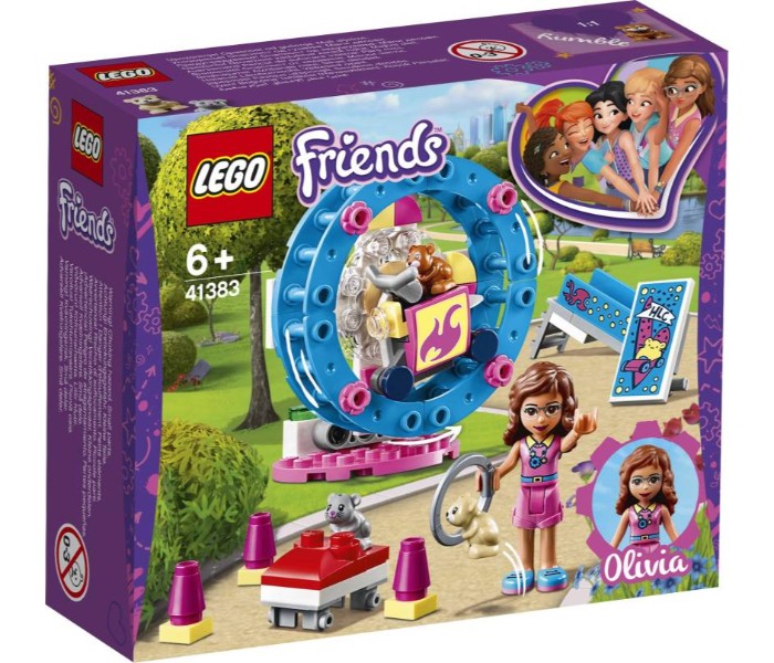 Lego Friends 41383 Olivia's Hamster Playground Multicolor - Zoom Image 6