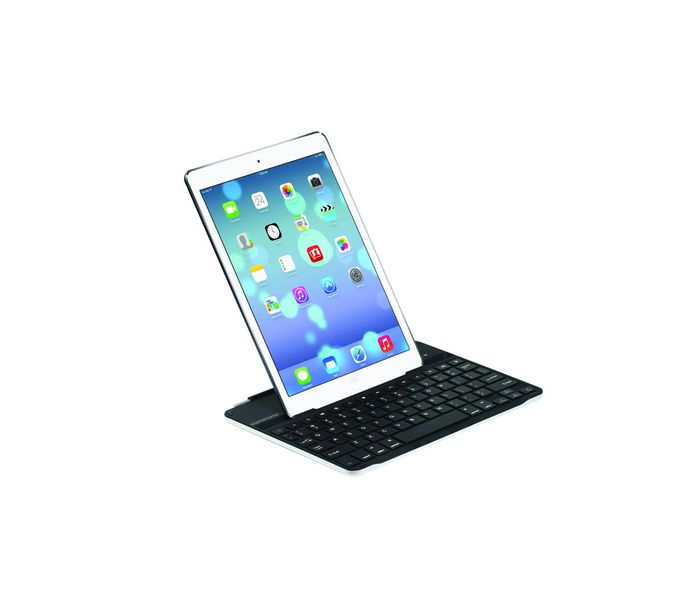 Promate keyCover-Air Sleek Bluetooth Keyboard with Docking Stand for iPad Air – English/Arabic - Zoom Image 6