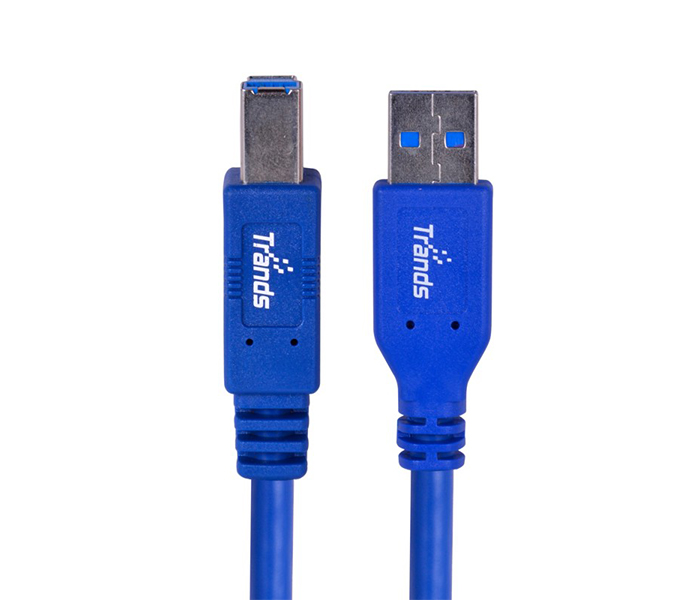 Trands TR-CA001 Printer Data Cable - Blue - Zoom Image 1