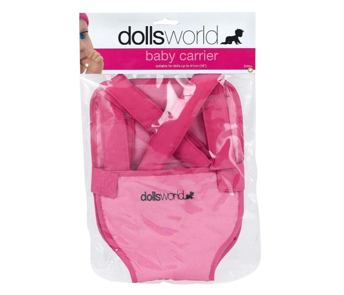 Dolls World 8514 46cm Dolly Carrier Pink - Zoom Image 2