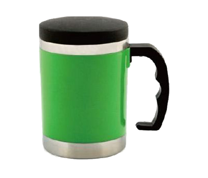 Royalford RF5484 11oz Stainless Steel Travel Mug - Green - Zoom Image