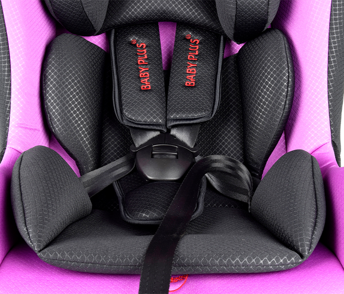 BABY PLUS BP8463 Baby Car Seat 2 in 1 - Purple - Zoom Image 2