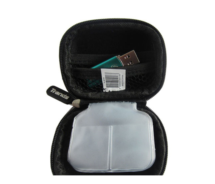 Trands TR-SM183 Sim & Memory Card Pouch - Black - Zoom Image 3