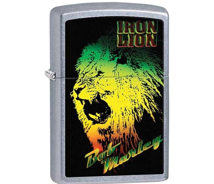 Zippo 28844 207 Bob Marley Lighter Silver - Zoom Image 2