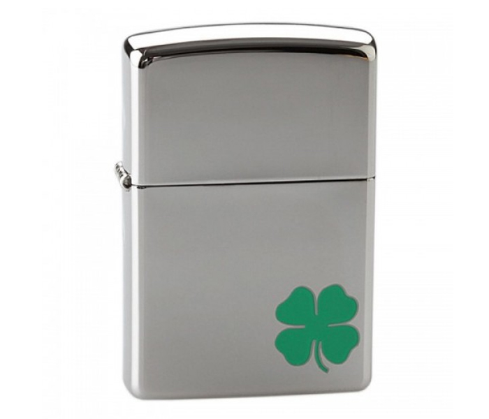 Zippo 24007-250 A Bit O Luck Lighter Silver - Zoom Image 1