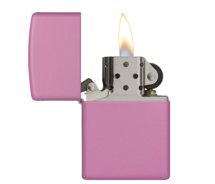 Zippo 238 Regular Matte Lighter Pink - Zoom Image 3