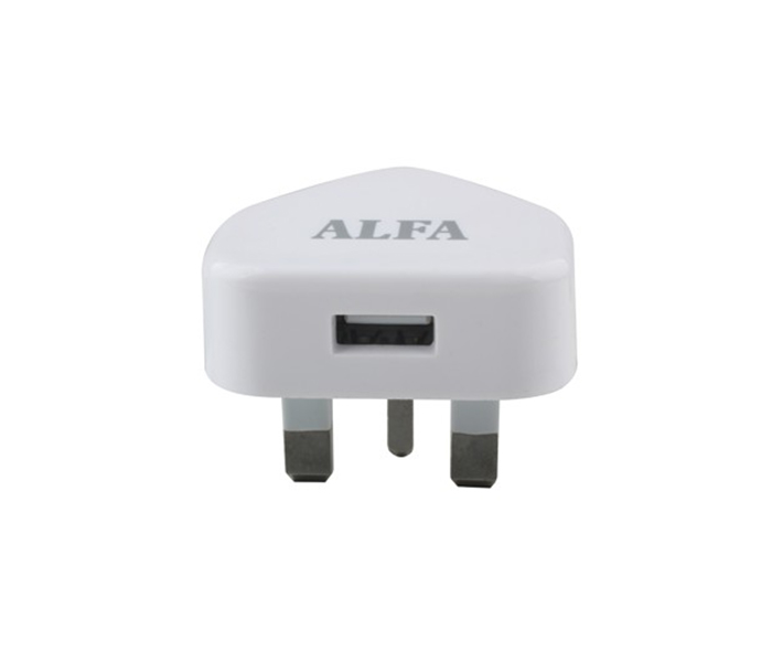 Alfa AF-201 1 Port Charger - White - Zoom Image