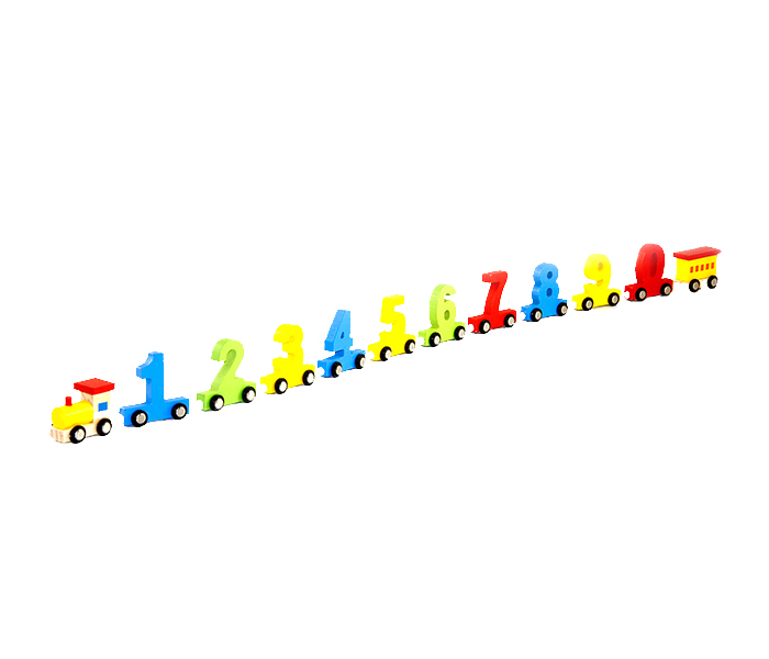 Taqdeer 7513 Wooden Digital Puzzle Train Set - Zoom Image 2