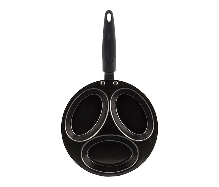 Prestige PR15866 Blini 3-Egg Pan, Black - Zoom Image 1