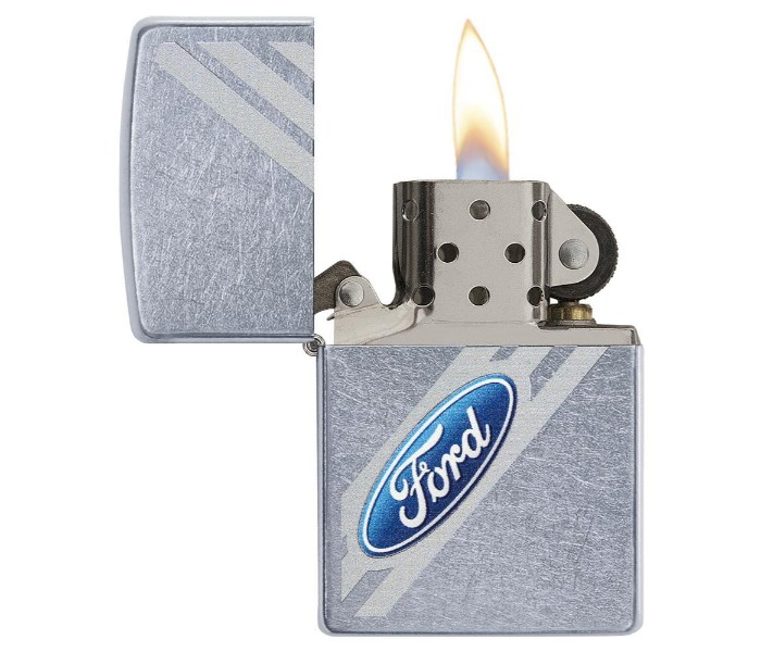 Zippo 29577 Ford Lighter Silver - Zoom Image 1