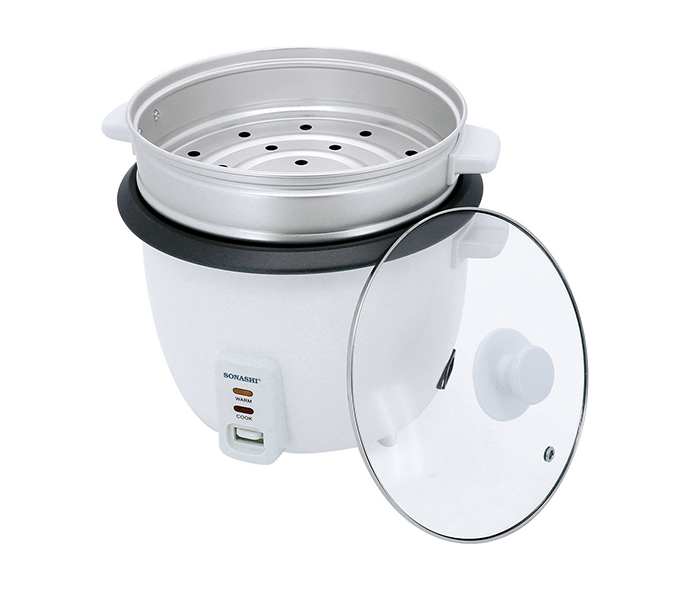 Sonashi SRC-328 2.8 Litre Rice Cooker with Steamer - Zoom Image 2