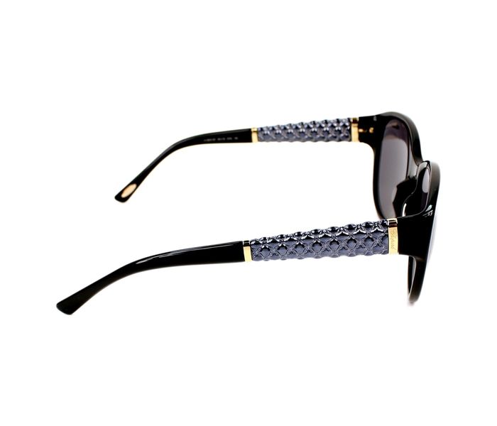 Chopard SCH127 0700 Round Black Frame & Black Mirrored Sunglasses for Women - Zoom Image 2