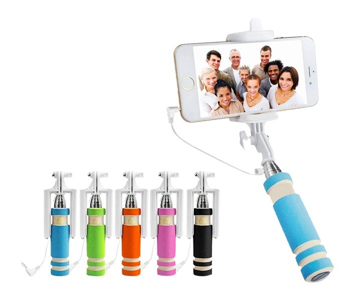 Zoom MSS-852 Mini Selfie Stick with Auxiliary Cable Muticolor in UAE