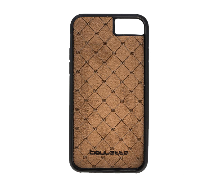 Bouletta FXC-DE9 Ostrich Backside Leather Case for Apple iPhone 7 & 8 - Beige - Zoom Image 2