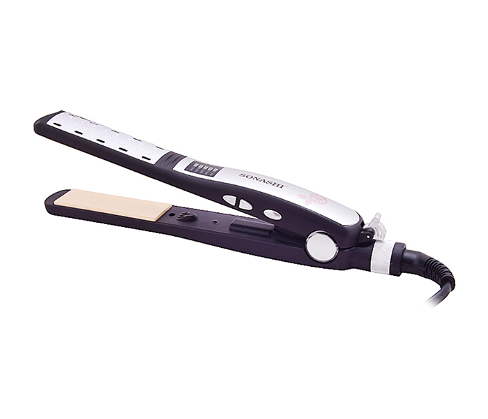 Sonashi SHS-2021 Ceramic Hair Straightener, Black - Zoom Image 1