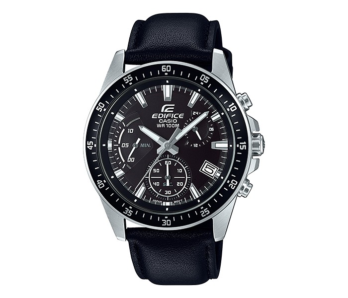 Casio Edifice EFV-540L-1AVDF Mens Analog Watch Black - Zoom Image