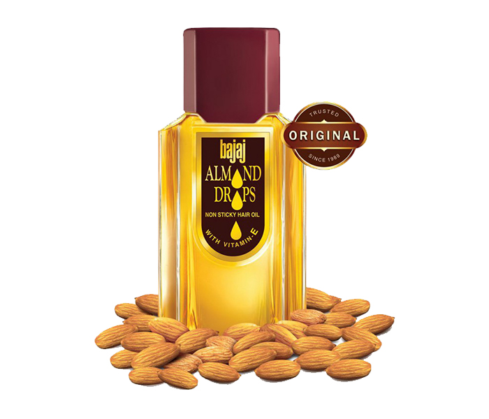 Bajaj Almond Drops Non Sticky Hair Oil - 200 ml - Zoom Image 2