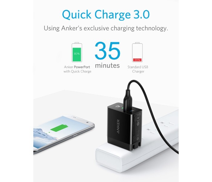 Anker A2013 Powerport Plus Quick Charger Black - Zoom Image 5