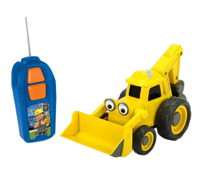 Dickie 203133001038 15CM Bob the Builder RC Single Drive Scoop - Yellow - Zoom Image 1