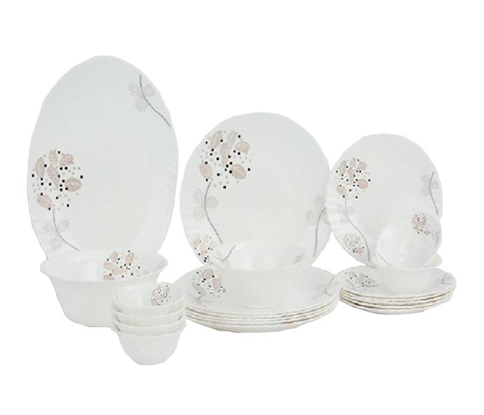 Royalford RF7659 Opalware Dinner Set - 21 Pieces - Zoom Image