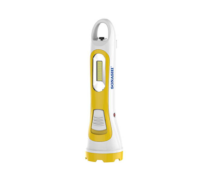 Sonashi SPLT-107 Rechargeable LED Torch - Yellow - Zoom Image