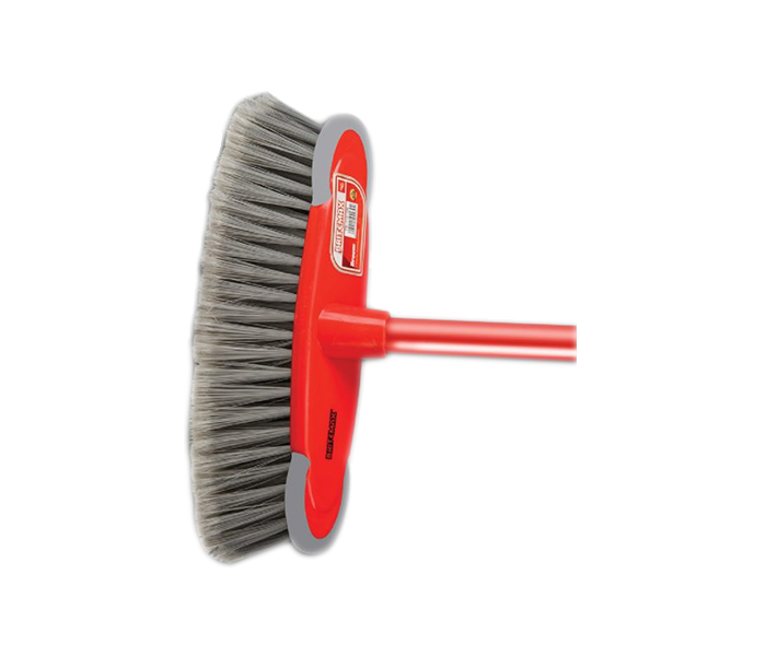 Britemax FB-415-SM Broom Head with Stick - Red & Grey - Zoom Image 2