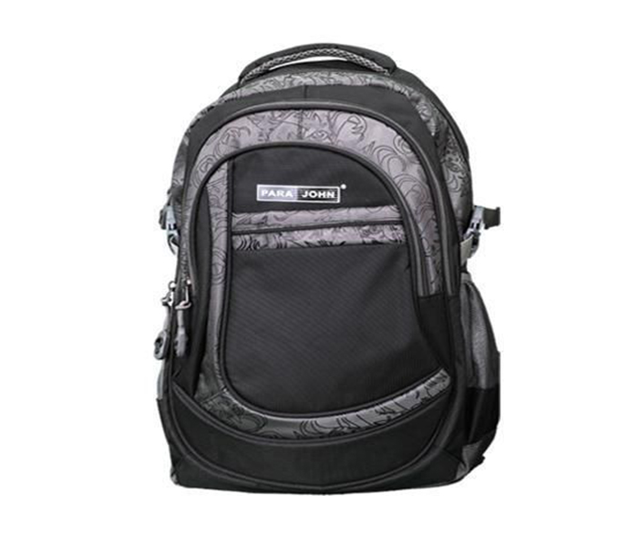 Para John PJSB6034A20 20-inch School Bag, Dark Grey & Black - Zoom Image