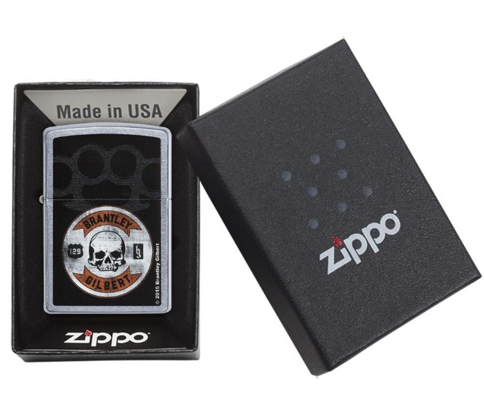 Zippo 28995 Brantley Gilbert Skull Lighter Multicolor - Zoom Image 4