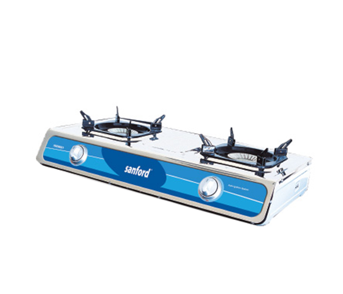 Sanford SF5223GC Stainless Steel Double Burner Gas Stove - Zoom Image