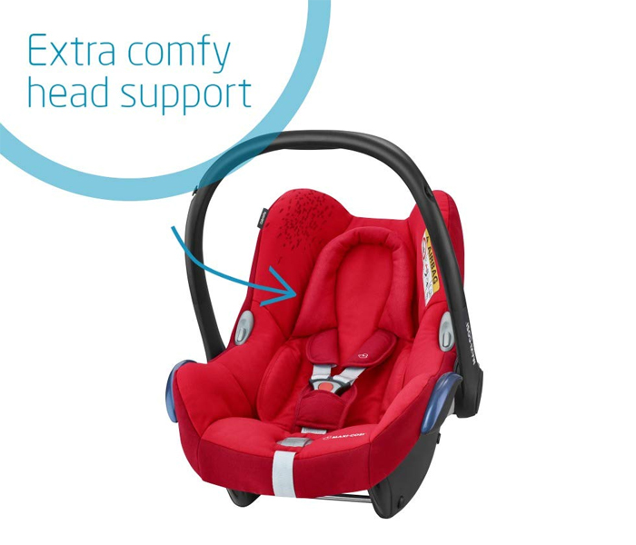 Maxi-Cosi Cabriofix Baby Car Seat - Vivid Red - Zoom Image 2