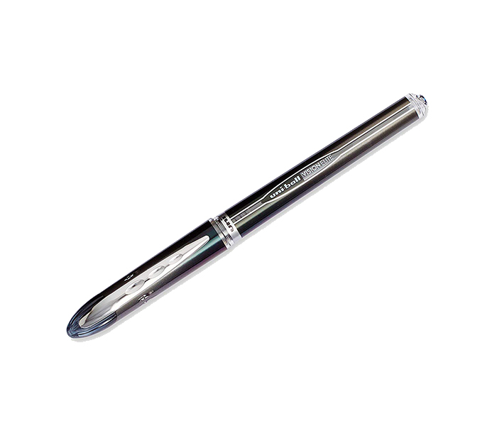 Uni Ball UB-205 Vision Elite Micro Point Rollerball Pens - Black, Pack of 12 - Zoom Image 1