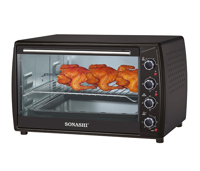 Sonashi STO-732 63 Litre Electric Oven with Rotisserie & Convection Function - 2200W - Zoom Image 4