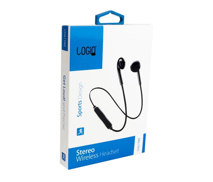 Login Sports Design Stereo Wireless Headset White - Zoom Image 3