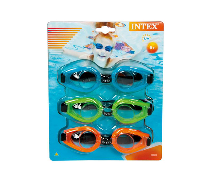 Intex ZX-55612 Swimming Play Goggles Tri-Pack - Zoom Image