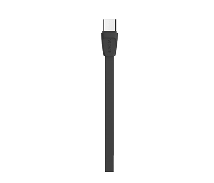 Vidvie CB-408 Data Cable for Smartphone - 1 Meter, Black - Zoom Image 1