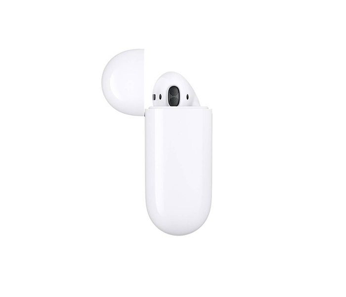 Apple Airpods 2 Bluetooth Headset with Mic And Charging Case - White - Zoom Image 4