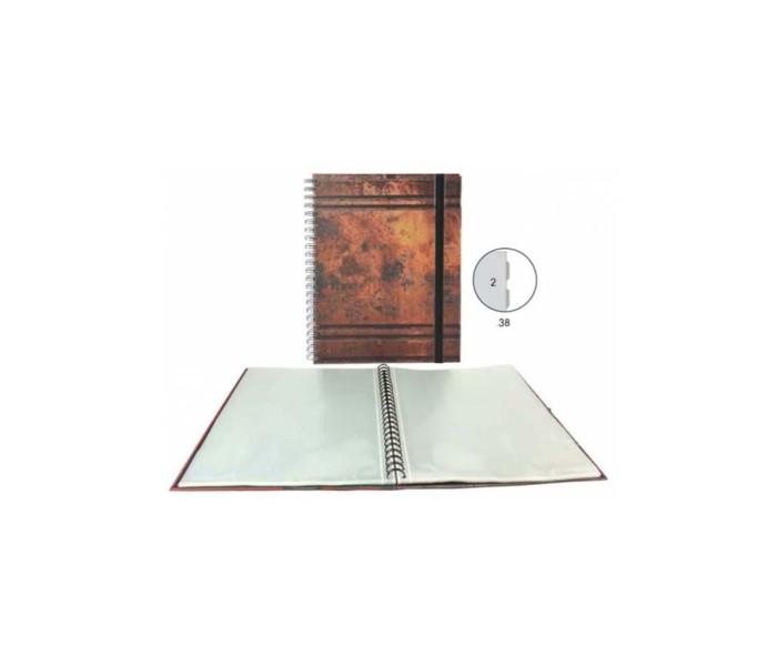 Senfort 93382 Wire-O Display Book With Divider Copper Oxide - Zoom Image