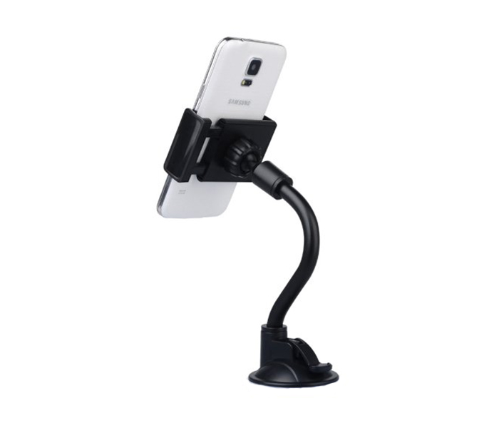 Baseus SUGENT-TR01 Curve Car Mount Mobile Holder - Black - Zoom Image 2